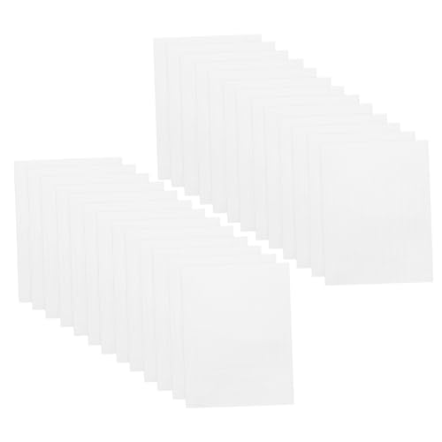 HOMSFOU 50piezas Láminas Para Laminar Fotos Autoadhesivas y Resistentes Para Albumes De Fotos