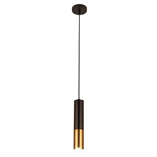 Lustre nordique moderne à tête unique avec lumière tricolore pour salon et bar