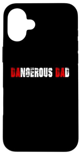 ���̓� for New Dad Papa Dangerous Dad - Funny Dada �X�}�z�P�[�X iPhone 16 Plus �p