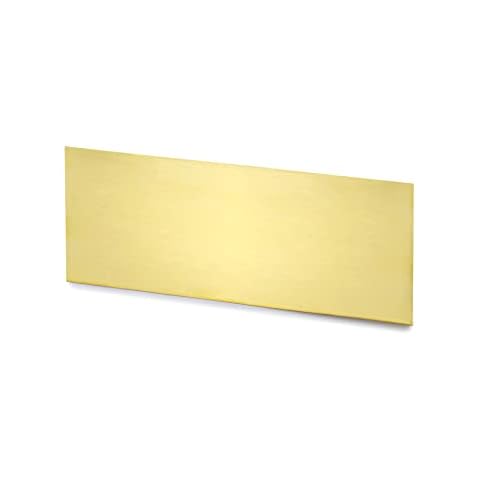 QWORK® H62 Brass Sheet Metal 0.5mm Cover