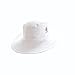 3RB Sports Panama Cricket Umpire Hat with Extra Wider Made with Cotton Fabric for Men Women Color-White (Pack of 1), White, XL