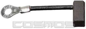 New Brush,Alternators,Compatible with, 0.49" / 12.5mm L, 0.24" / 6mm W, 0.24" / 6mm H, Electrosystems, Prestolite / M6,DAB952,ALE1012KS,ALA12,11-60/38-606