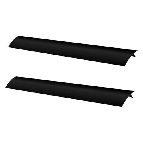 Silicona antideslizante CIYODO para huecos de cocina pack de 2 fundas de 21 pulgadas color negro