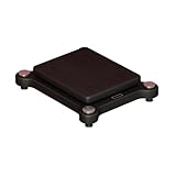 Base Altavoz Pintura Horneada Alta Carga Soporte Antividración Altavoces Estantería Pie Patas Cobre Puro Plataforma Amortiguación Audio Profesional(35 * 40cm)