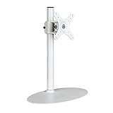 ☀ SUPPORT ROBUSTE - Cette base TV de table supporte en toute sécurité 8,5 kg et ne basculera pas ou ne tombera pas. , la construction en acier de haute qualité assure une base en pièces accrue, une forte stabilité.