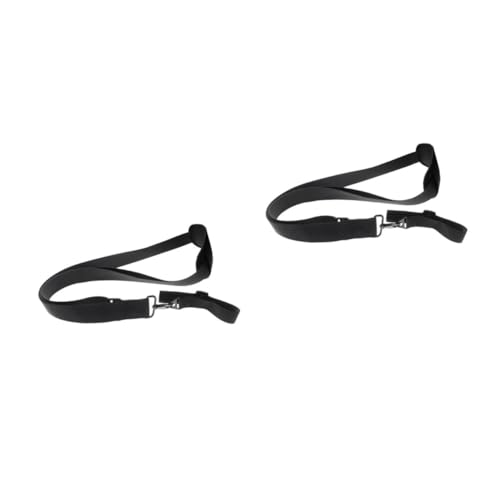 BESPORTBLE 2 Piezas Correa para cortacésped Banda Inteligente Vara Ver desestresante arnés para desbrozadora Correa de Hombro para Recortadora de Tela Correa Recortadora Ajustable Nylon Black