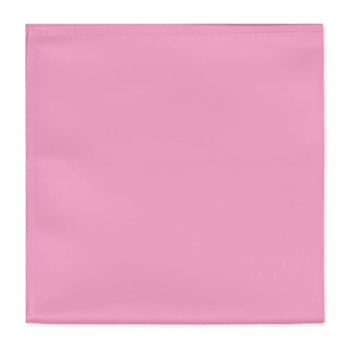 Image of Jacob Alexander Men's Pocket Square Solid Color Handkerchief