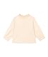 Petit Bateau Baby Mädchen Langarmbluse, Weiss Avalanche, 6 Monate