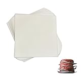 Worthy Liners Parchment Paper Squares 250 Pieces (4 x 4 inch)