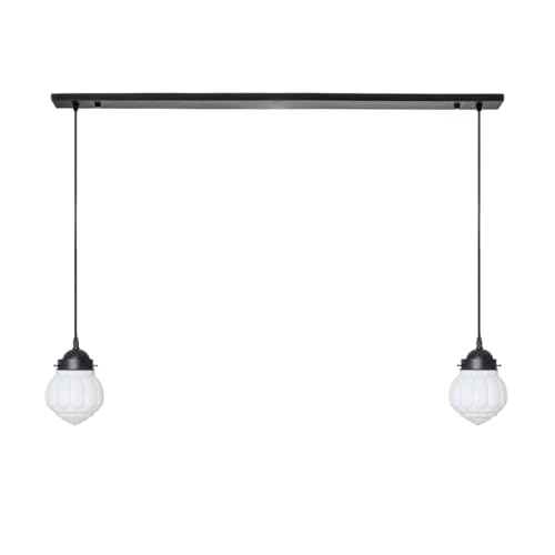 Lampes Wassail Moonlight Art Deco Trade sur poutre plafond x2