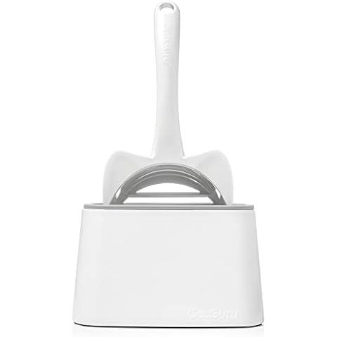 CatGuru Litter Scoop (White) and Litter Scoop Holder (White) Cover