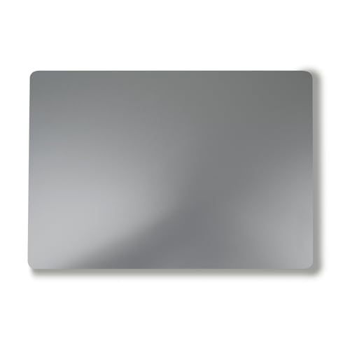 Laptop Skin Compatible with Surface Laptop 7 15" (2024) - Solid Gray - Premium 3M Vinyl Protective Wrap Decal Cover - Easy to Apply | Crafted in The USA by MightySkins