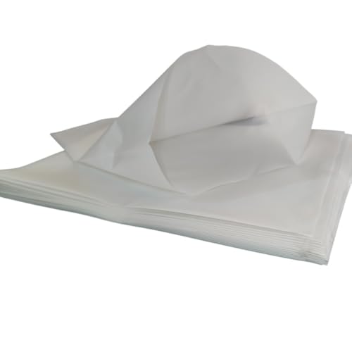 Image of Foreign Pickle Packing Covers | LDPE Poly Bags for Travel & Export | Virgin Plastic Thick Bags | 100 Pcs (50 Milk White 8x10 & 50 Transparent 7x10) | Pickle Packing Covers for Abroad Thick 1kg White