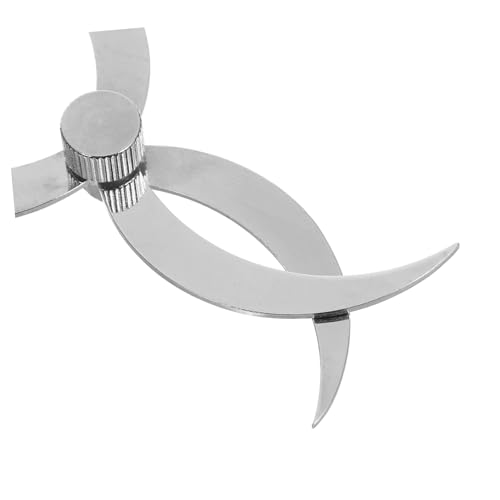 Calibrador de espesores de acero inoxidable Ciieeo para mediciones precisas en trabajos de carpintería, cuencos y madera miniatura 3