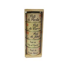 Lote de Paté Variado 5 Unidades 700 g