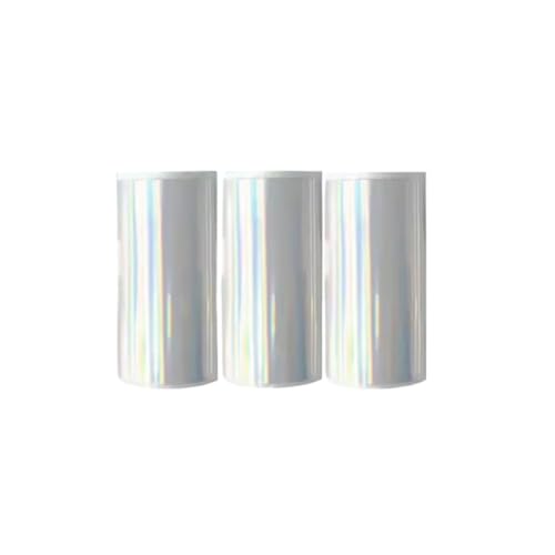 Papel adhesivo térmico 57mm mini impresora mini etiquetas plateadas