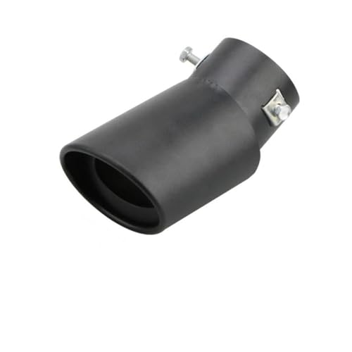 Silencieux d'échappement embout universel rond 70mm acier inox voiture