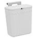 Didiseaon Food Waste bin Under Sink Trash can lid Waste can Kitchen Compost bin Flower Bucket Kitchen Trash bin Kitchen Waste Bins Wastebasket Storage Tank pp White Good Looking Slider