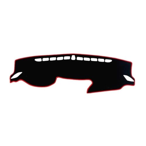 Tapis tableau de bord anti-UV voiture Hyundai Creta IX25 2021 protection rouge