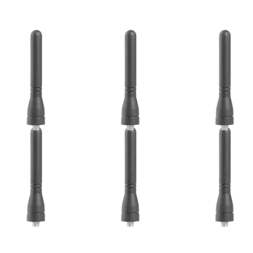 NKEMGZHPKN(売店) 1-6PCSソフトアンテナ適合Baofeng BF-UV5R UV6R 888Sトランシーバーラジオ400-470MHz SMA-Fメスショートアンテナ888S用 インターホンアンテナ(1 PC)