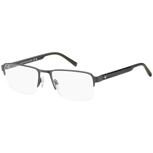 Gafas de lectura Tommy Hilfiger para teletrabajo y lectura digital con montura gris KB7