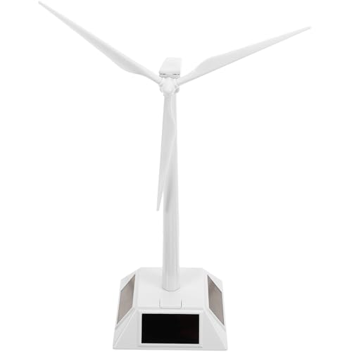 MUSISALY Molino de Viento Solar Modelo DIY para Juguete Educativo de Ciencia Experimento Práctico Tamaño 270X110X125Mm Juguete Cognitivo Escolar de Energía Solar