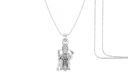 Pendentif en argent sterling de pureté 92,5 % orné d'une gemme fine authentique