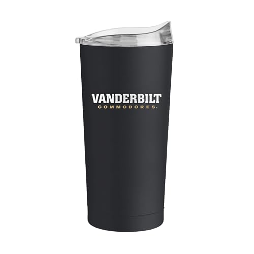 Image of Logo Brands NCAA 20 oz Powder Coat Stainless Tumbler -Double-Wall Insulated Everday Tumbler for Hot or Cold Drinks, High Lip Lid, Team Color