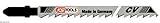 Producto de calidad KS Tools 129.31035 - Hoja de sierra de calar para AEG, Bosch y Metabo (corte curvado, 115 x 4 mm, T301D, 5 unidades)