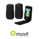 Muvit Housse Clip Noir LG P500 Optimus ONE