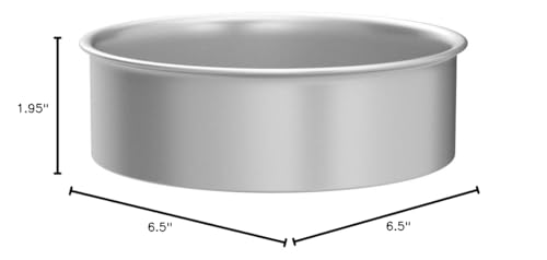 image for Wilton Aluminum Round Cake Pan, Classic Bakeware for Small Cakes, Dura