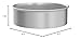 Wilton Aluminum Round Cake Pan, Classic Bakeware for Small Cakes, Durable, Even Heating, Rust-Resistant, Professional Quality, 6 in., Packaging May Vary