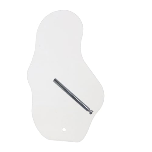 2 peças de quadro de exibição de arte de unhas transparentes, suporte de exibição de amostras de acr