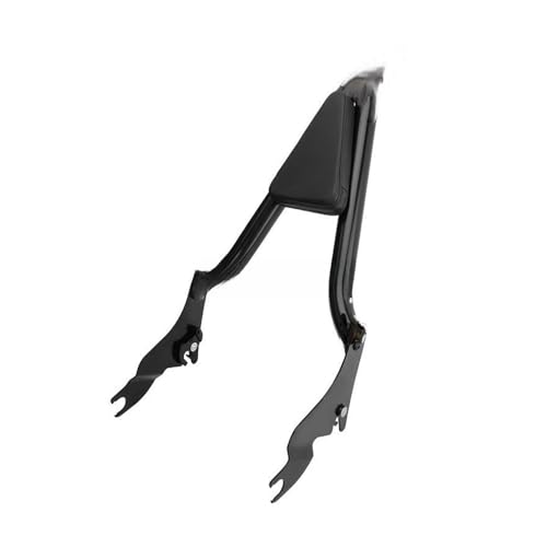 Dossier passager arrière moto amovible 22" noir pour Street Glide Road King Touring 09-22