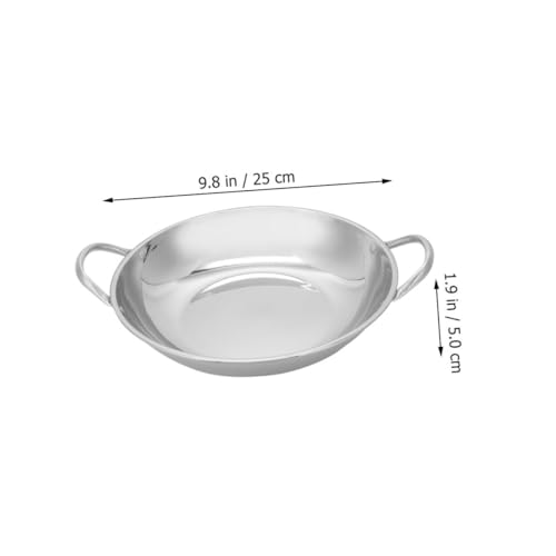 Wok Homoyoyo de acero inoxidable 30cm miniatura 2
