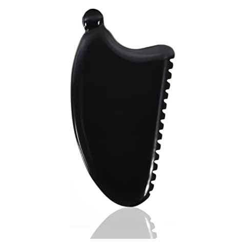 Oarkive Gua Sha Face Massager Gua Sha Bian Gua Sha Stone Facial Body Lymphatic Drainage Massager Wildling Guasha Tool Face Sculptor Tool Cover