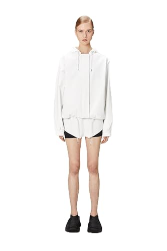 Chaqueta String W Rains color polvo impermeable estilo minimalista