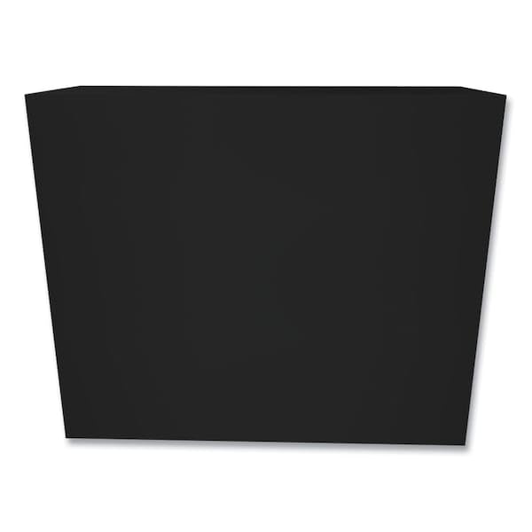 Image of HON S30ABCP Metal Bookcase, Two-Shelf, 34-1 /2w x 12-5 /8d x 29h, Black