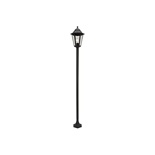 Lampione Ranex 5000.035 Classico, Alluminio/Vetro, Lanterna classica, n/a, elettrico, alluminio;alluminium/glass