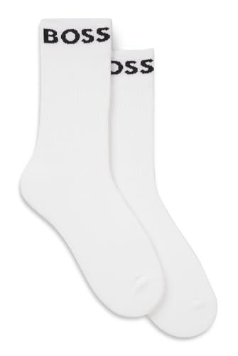 BOSS 2P RS Sport CC, Calcetines para Hombre, Blanco (New - White100), 43-46