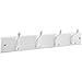 National Hardware White Wood 18 in. L Hook Rack 1 pk4