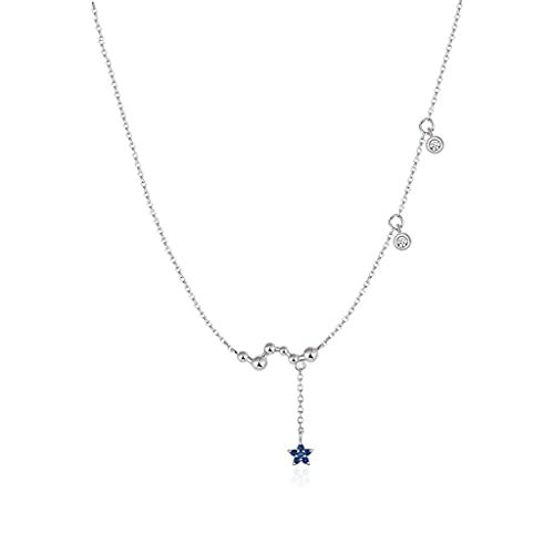 Colliers Ras du Cou Argent 925 Pendentif Cœur Étoile au Quotidien