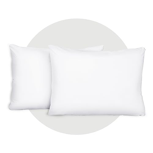 Ruili RL-ZT-CYF-S 2 Pack Standard Size Zippered Pillow Protector cover