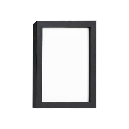 ETUCYNG Marco Secreto Seguro, Caja Fuerte Espaciosa y Portátil | Caja de Seguridad Doméstica - Para Casa Oficina Visualización de Fotos Piezas Pasaportes en Mesa o Pared