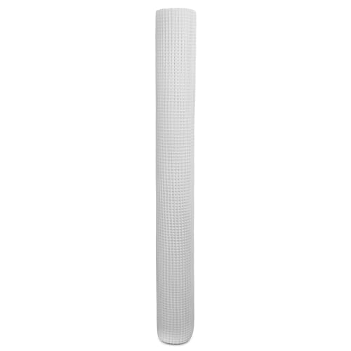 TIENDA EURASIA - Malla de Plástico Multiuso | Rollo 1 x 5 Metros | Malla Gallinero (Blanco 10 mm)