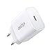 Produktbild USB C Ladegerät ,CHOETECH USB C Netzteil 20W,Schnellladegerät,Fast Charger PD&QC3.0 Type C kompatibel für iPhone 12/Mini/Pro Max,SE 2020 11 XS Max XR X 8 iPad Pro Air Pods Pro,Galaxy S20/S10