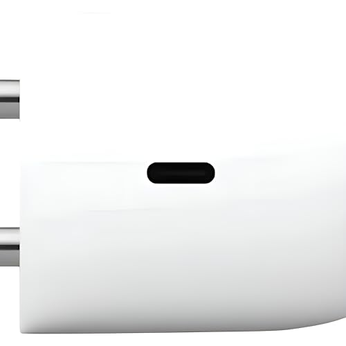 Image of Google 45W Type C Rapidly Charger Adapter for 9 Pro XL /Pixel 9 pro Fold /9 Pro /9 /9a / /8 Pro /8 /8a /Laptop /Tablet /Chromebook and Other USB C Android Phones Quick Charging Adaptor, White