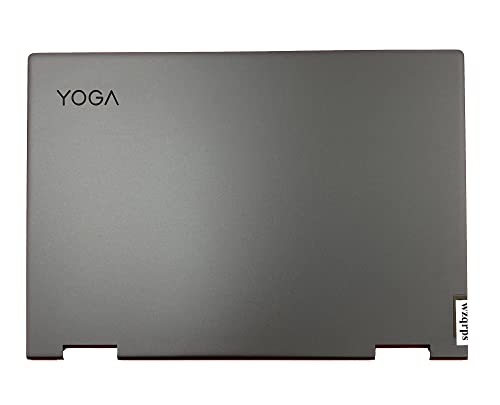 wzqrps Replacement Laptop LCD Cover Back Rear Top Lid for Lenovo Yoga 7-14ITL5 82BH 7-14ACN6 5CB1A08845 Gray