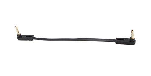 Cable de audio 3.5mm con conector recto y ángulo miniatura 2