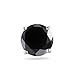 3/4 Cts of 5.34-6.01 mm Black Diamond Men's Stud Earring in 14K White Gold - Valentine's Day Sale